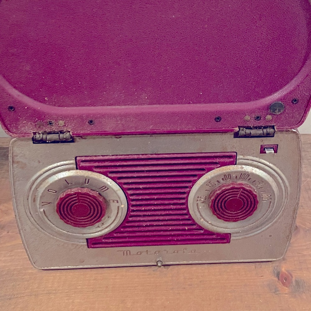 Vintage 1948 Motorola Radio Model 5A7A Rare Authentic